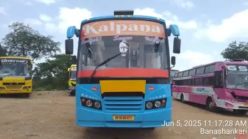 Kalpana Travels and Logistics Bus-Front Image