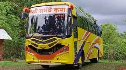 Shree Samarth Krupa Tours And Travels Bus-Front Image