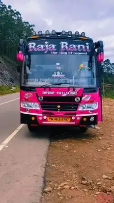 Raja Rani Holidays Bus-Front Image