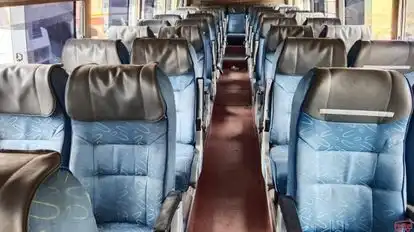 Raja Rani Holidays Bus-Seats layout Image