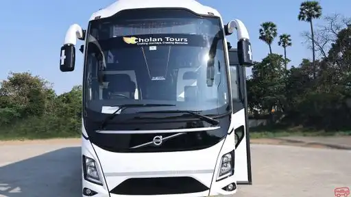 CHOLAN TOURS Bus-Front Image