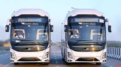 CHOLAN TOURS Bus-Front Image