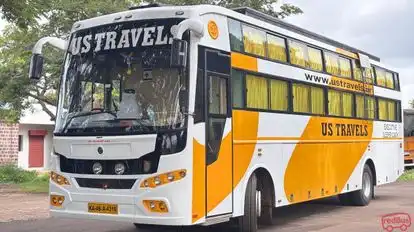 US TRAVELS Bus-Front Image
