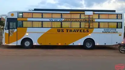 US TRAVELS Bus-Side Image