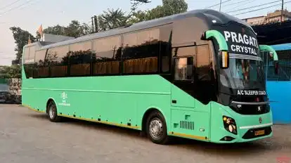 Crystal Travels Bus-Front Image