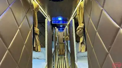 Crystal Travels Bus-Seats layout Image