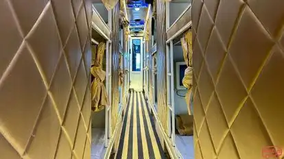 Crystal Travels Bus-Seats layout Image