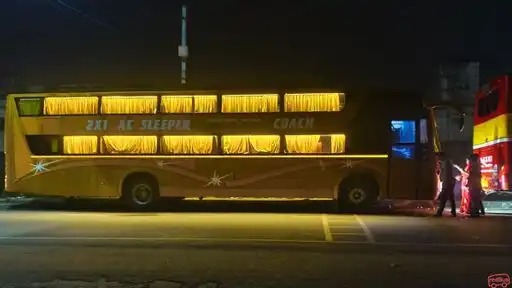 Crystal Travels Bus-Front Image