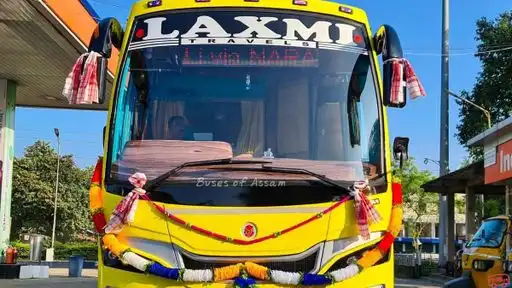 Laxmi Travels Bus-Front Image