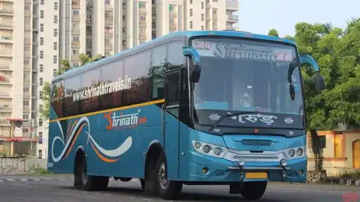 JSJK Travels And Cargo Bus-Front Image