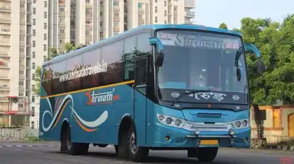 JSJK Travels And Cargo Bus-Front Image