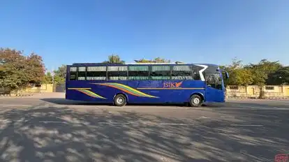 JSJK Travels And Cargo Bus-Side Image