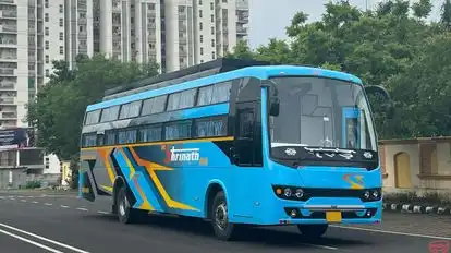 JSJK Travels And Cargo Bus-Front Image
