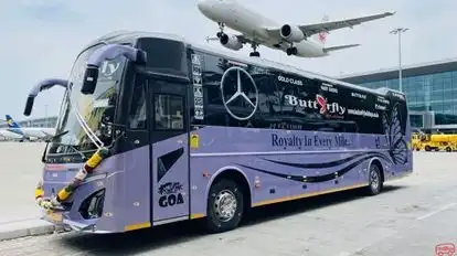 Butterfly Holidays Bus-Side Image