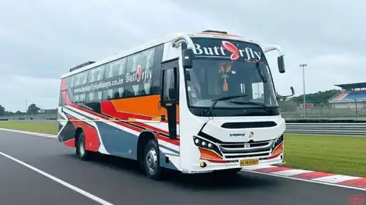 Butterfly Holidays Bus-Front Image