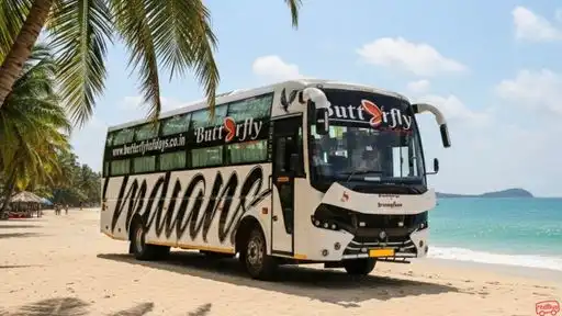 Butterfly Holidays Bus-Front Image
