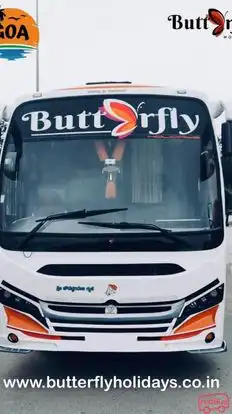 Butterfly Holidays Bus-Front Image