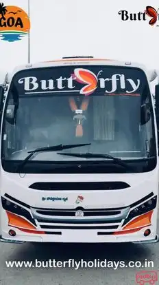 Butterfly Holidays Bus-Front Image