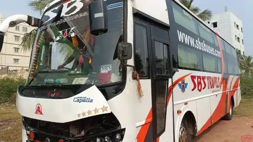 SBS Tours and Travels Bus-Front Image