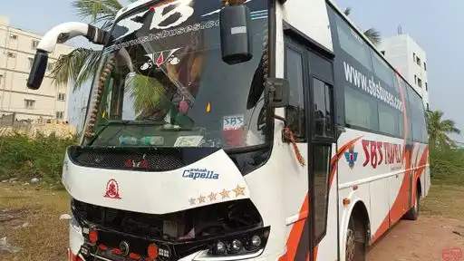 SBS Tours and Travels Bus-Front Image