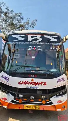 SBS Tours and Travels Bus-Front Image