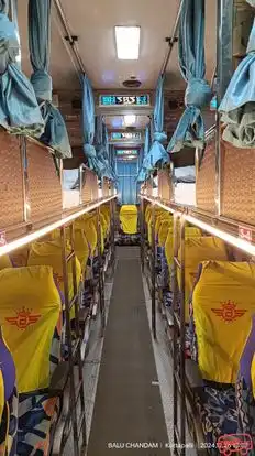 SBS Tours and Travels Bus-Seats layout Image