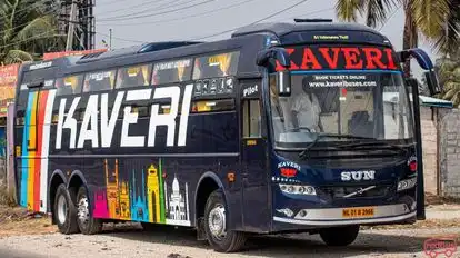 Kaveri Travels Bus-Side Image
