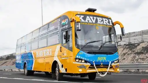 Kaveri Travels Bus-Front Image