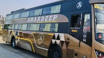 Amardeep Travels Bus-Side Image