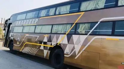 Amardeep Travels Bus-Side Image