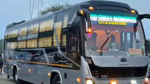 New Shree Mahaveer Travels (LKW) Bus-Front Image