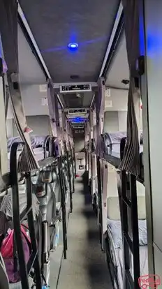 Savistara roadlines Bus-Seats layout Image
