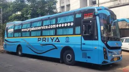Priya Travels Bus-Front Image