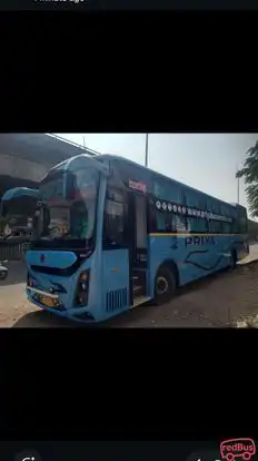 Priya Travels Bus-Front Image