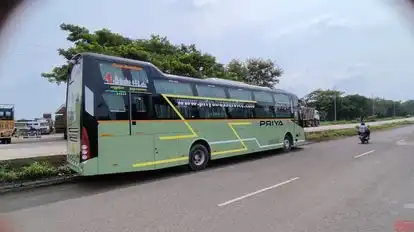 Priya Travels Bus-Front Image