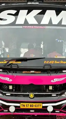SKM Tours & Travels Bus-Front Image