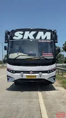 SKM Tours & Travels Bus-Front Image