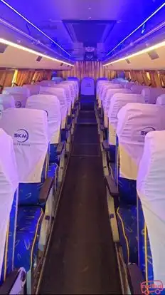 SKM Tours & Travels Bus-Seats Image
