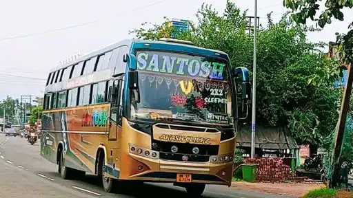 SANTOSH BUS SERVICE Bus-Front Image