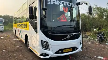 Santosh Bus Service Bus-Front Image