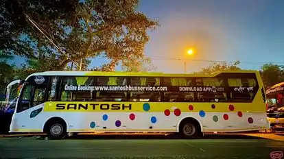 Santosh Bus Service Bus-Side Image