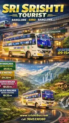 Sri Srishti Tourist Bus-Amenities Image