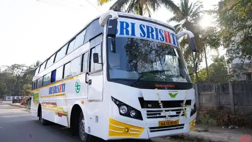 Sri Srishti Tourist Bus-Front Image