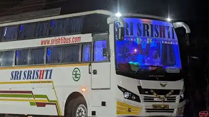 Sri Srishti Tourist Bus-Front Image