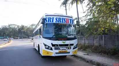 Sri Srishti Tourist Bus-Front Image