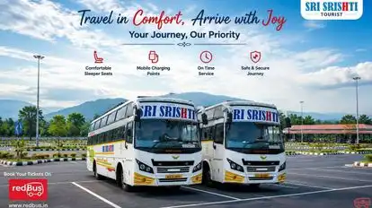 Sri Srishti Tourist Bus-Front Image