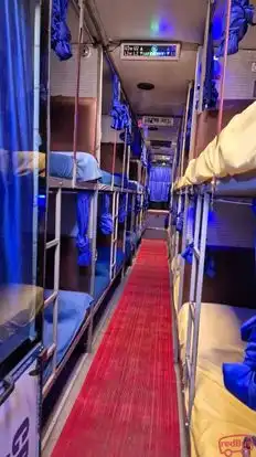 Sri Srishti Tourist Bus-Seats layout Image