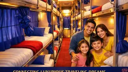 Sri Srishti Tourist Bus-Seats layout Image