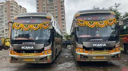 New J.K Travels(Das) Bus-Front Image