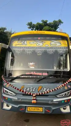New J.K Travels(Das) Bus-Front Image